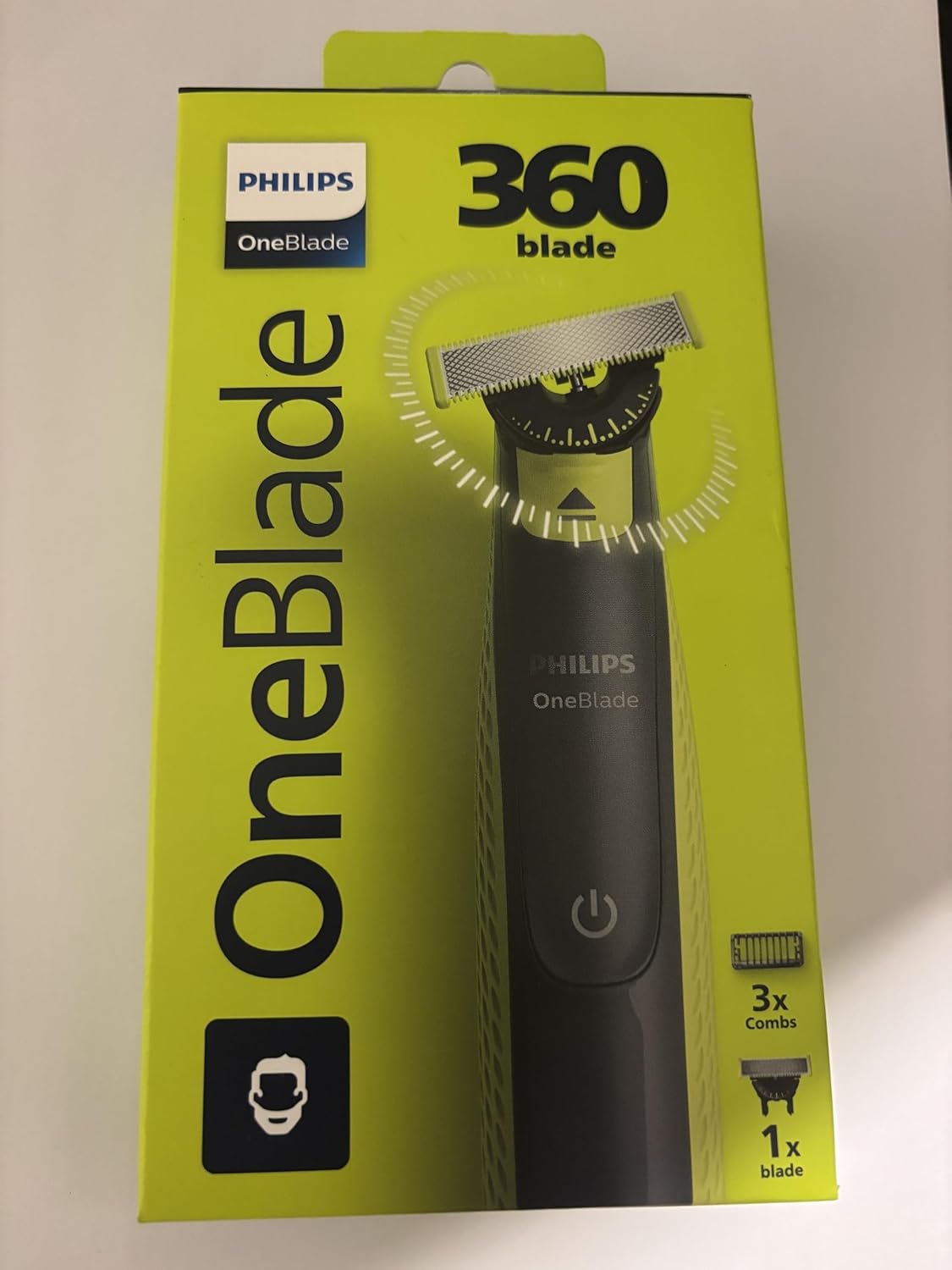 Rasoir électrique Philips OneBlade Visage QP2724/23 Original 360