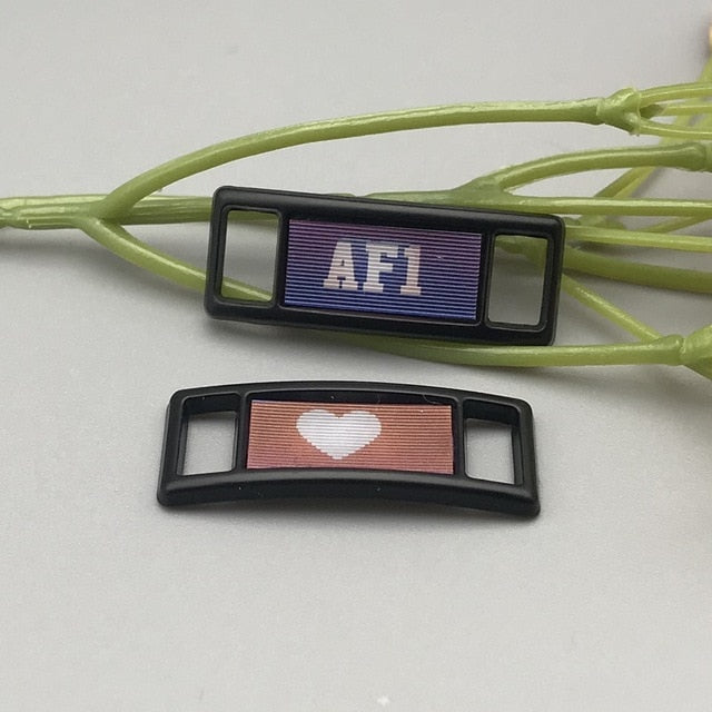 Boucle de lacet en métal pour lacets de chaussure AF1