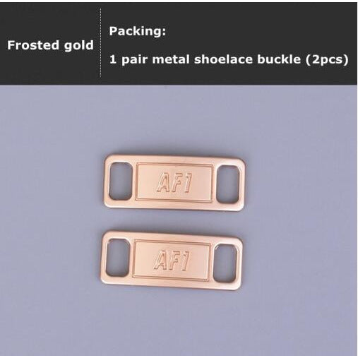 Boucle de lacet en métal pour lacets de chaussure AF1