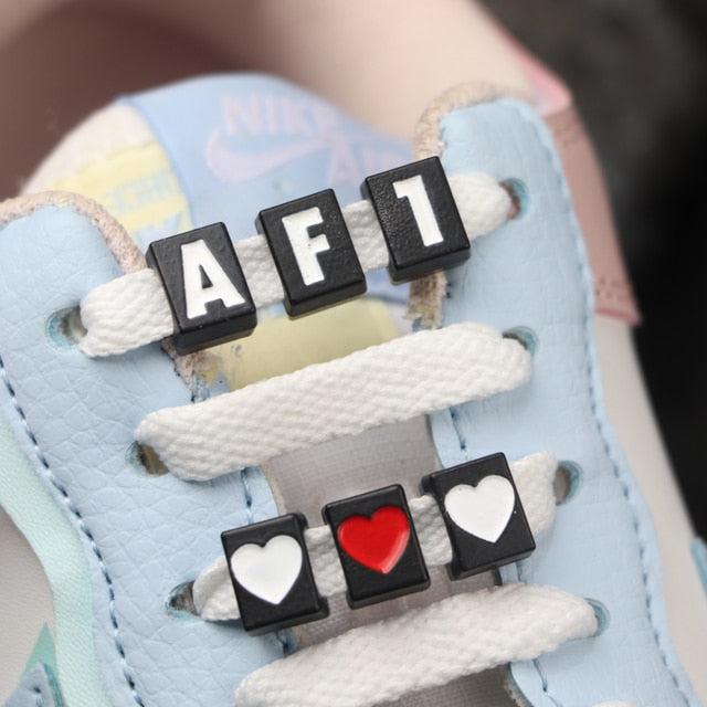 Boucle de lacet en métal pour lacets de chaussure AF1