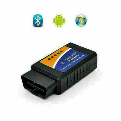 Interface de diagnostic OBD2 ELM327 V1.5 Bluetooth compatible Android IOS Windows