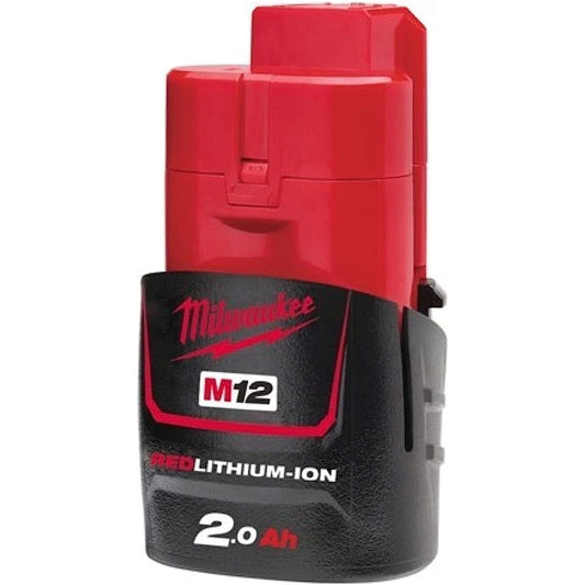 Batterie 12 Volts 2Ah Red Lithium-Ion M12 multifonctions M12B2