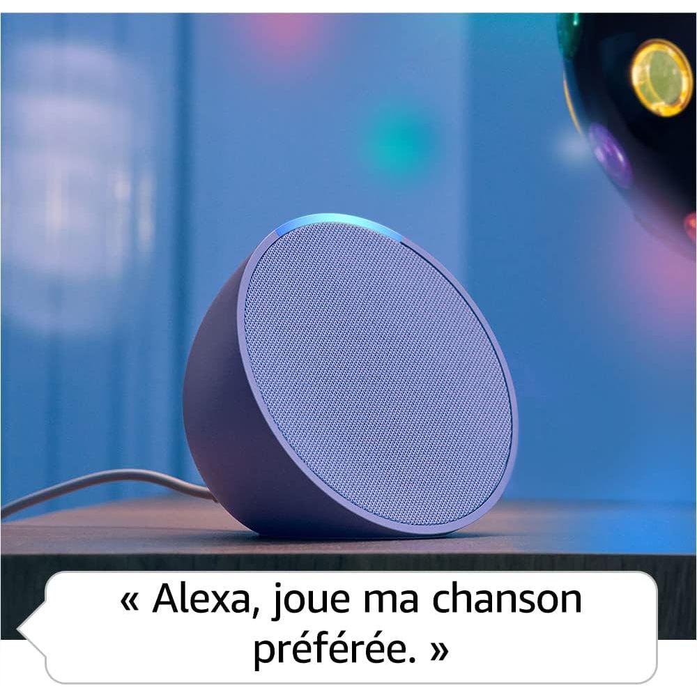 Amazon Echo Pop Anthracite Assistant vocal connecté