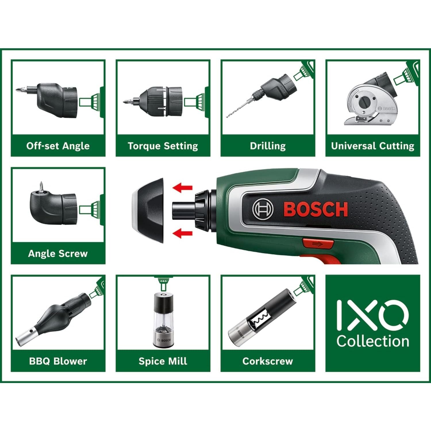 Visseuse sans fil Bosch IXO 7eme génération 3.6V - 2Ah