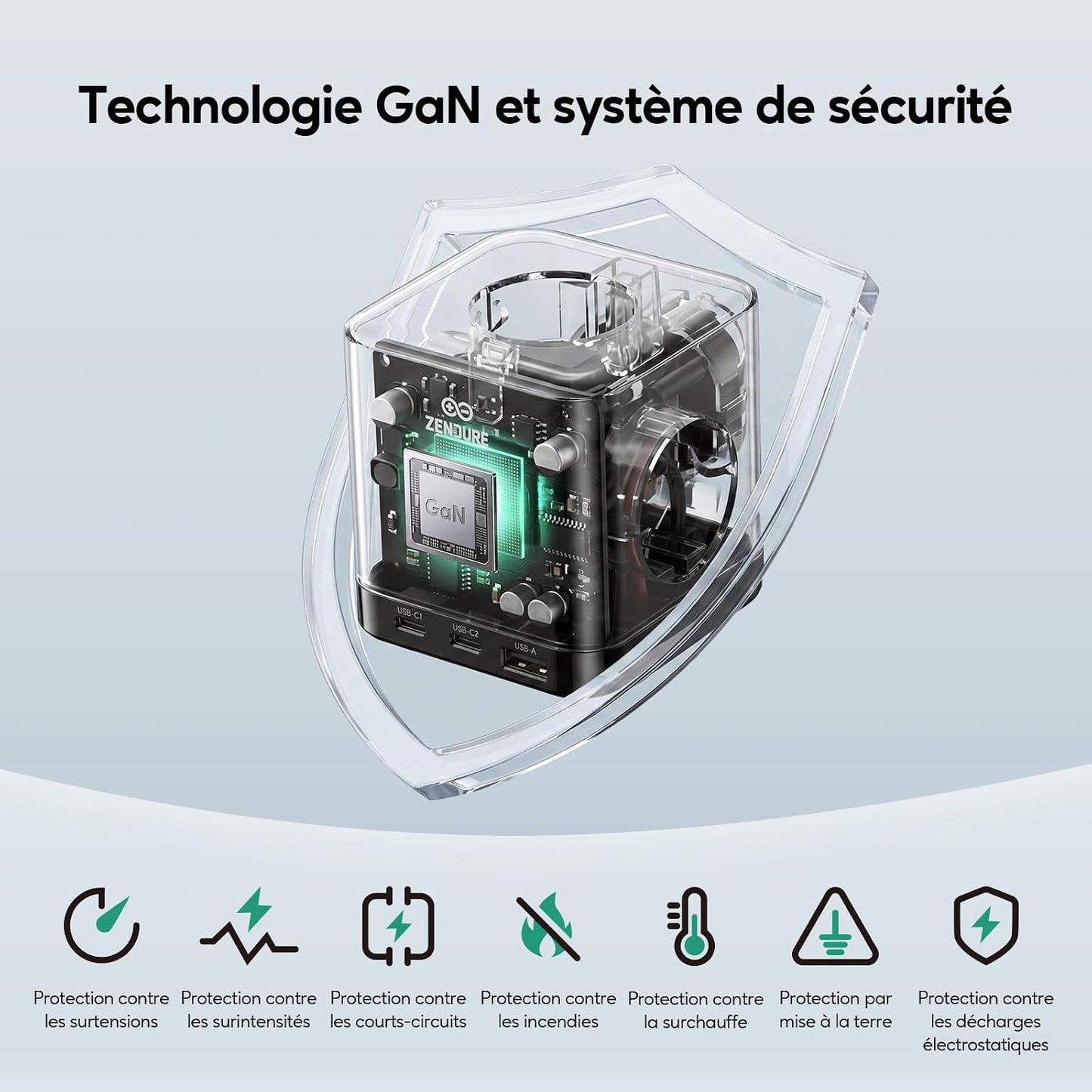 Zendure Hyper 2000 – Multiprise hors réseau 1 200 W