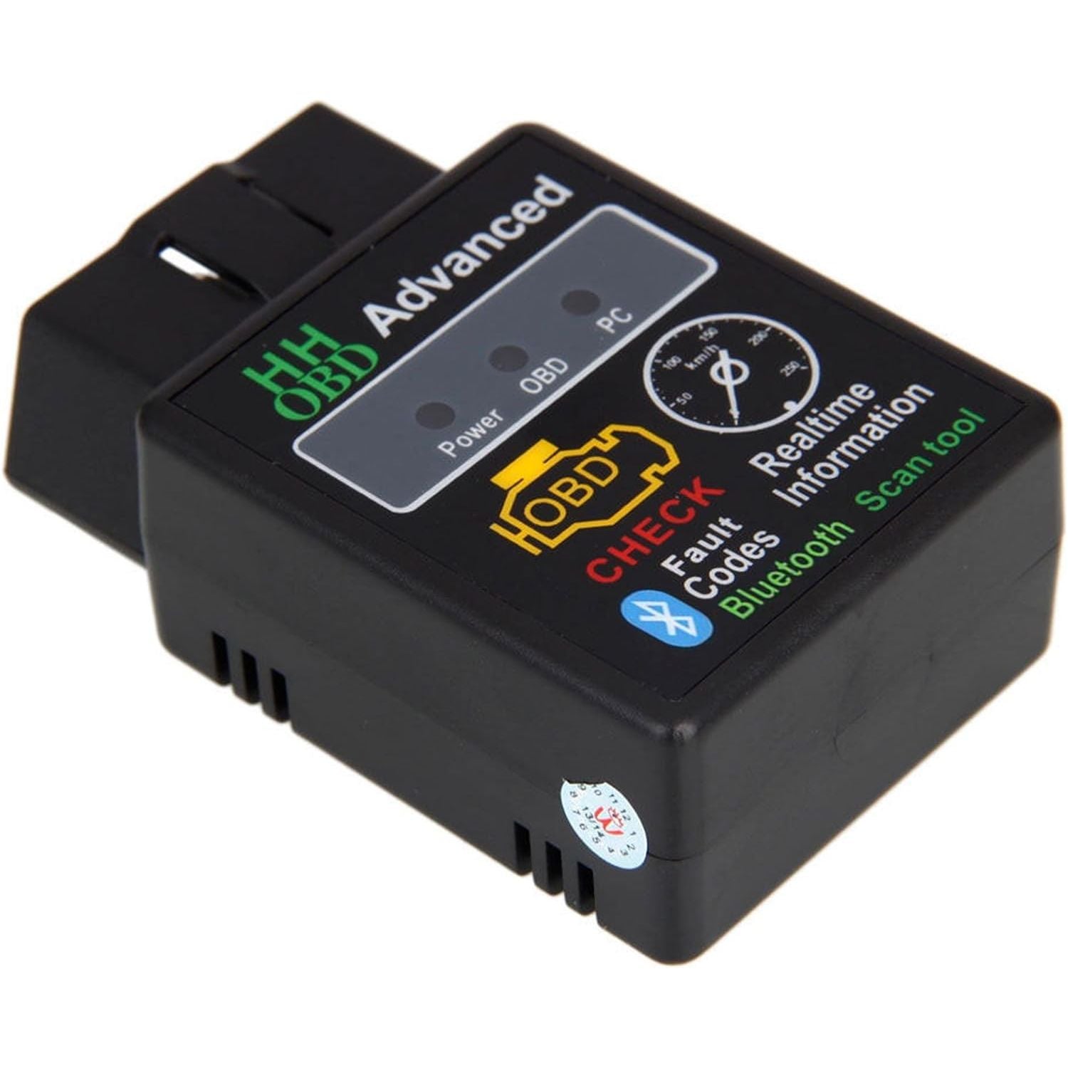 Interface de diagnostic HH OBD2 ELM327 Bluetooth compatible Android Windows