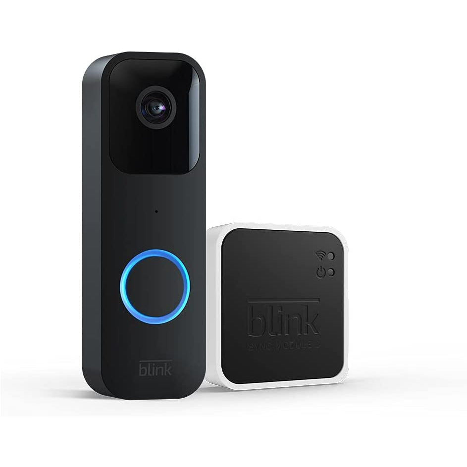 Visiophone Blink Video Doorbell Noir + Sync Module 2