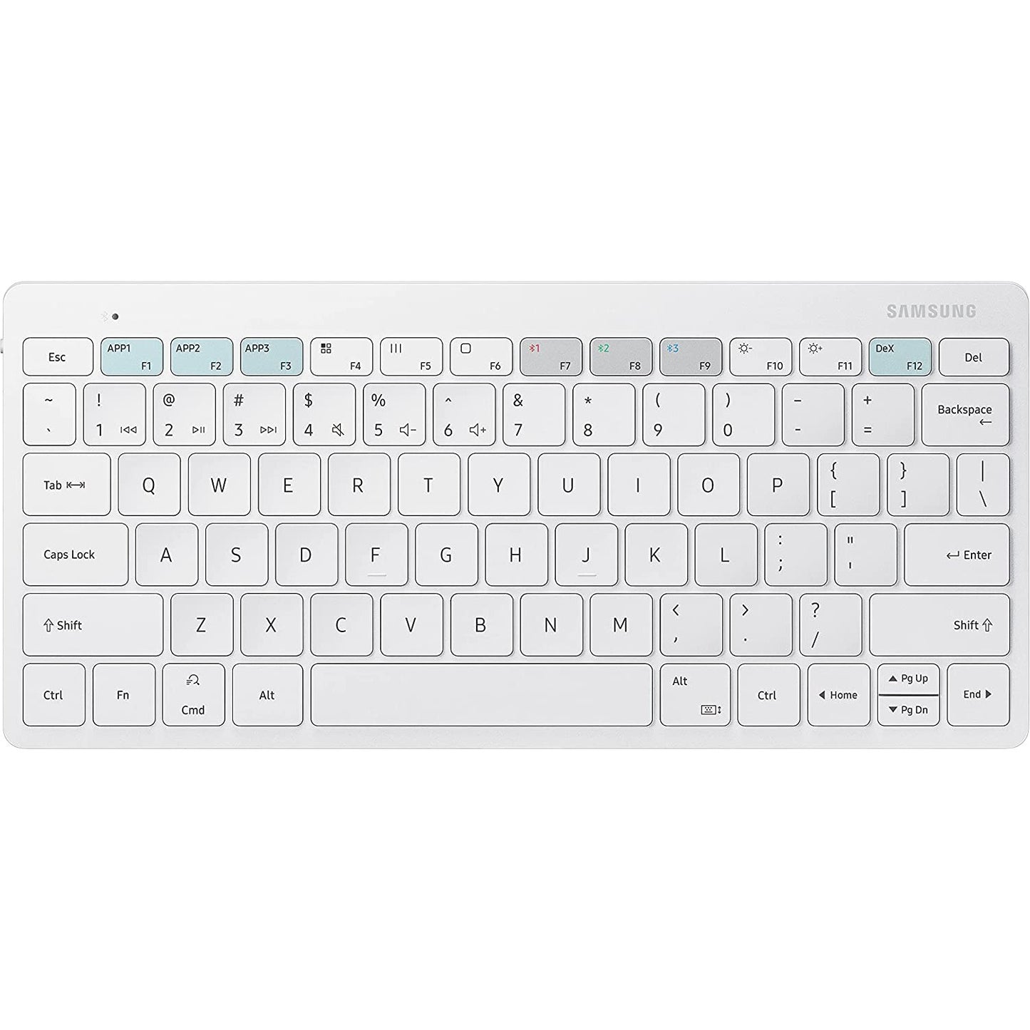 Clavier sans fil Samsung Smart EJ-B3400 Blanc Trio 500 AZERTY