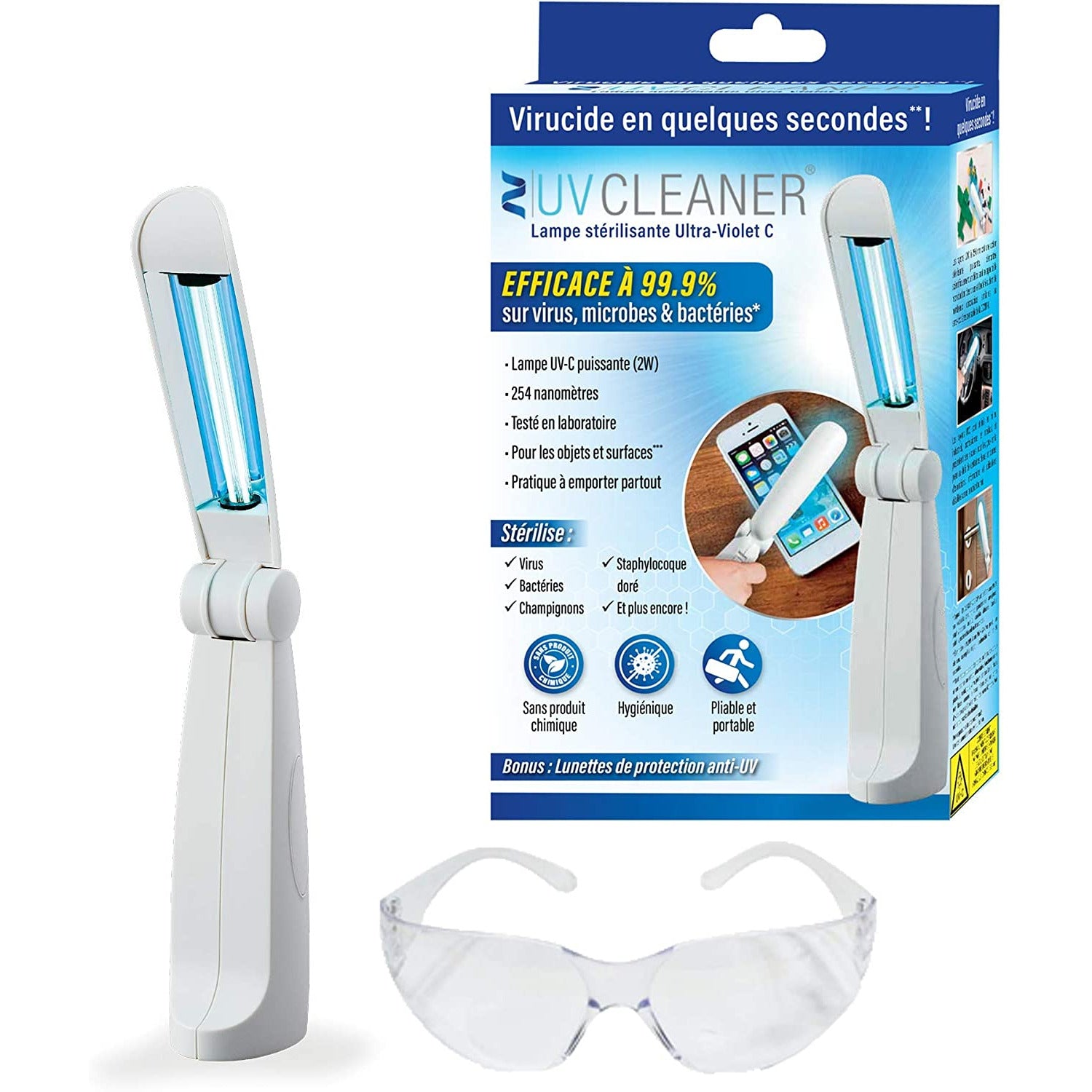 Lampe stérilisante UV Cleaner