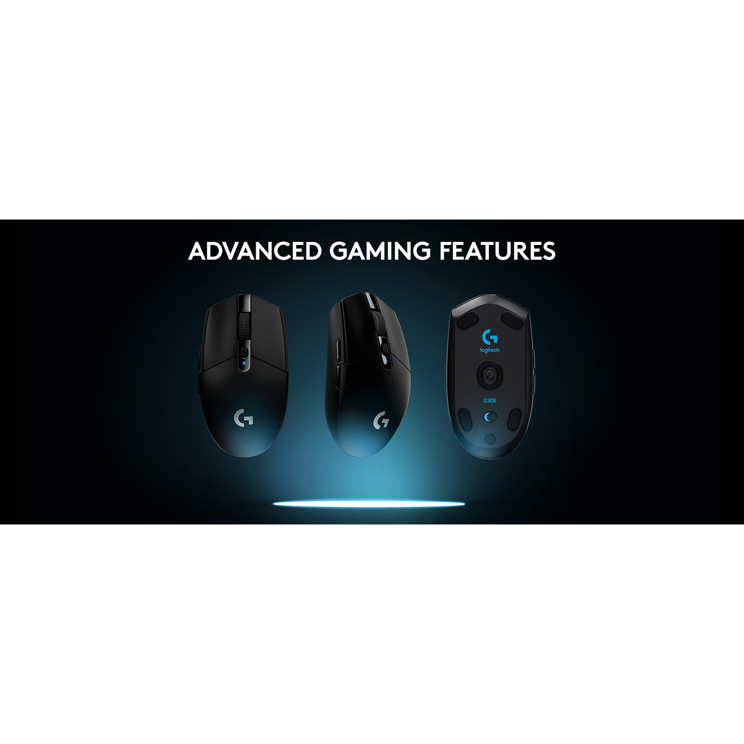 Souris gamer Logitech G305 BLACK