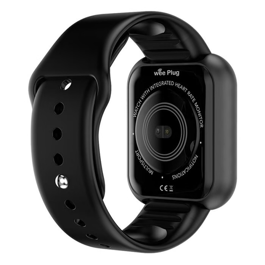 Bracelet montre connecté noir - Wee'Plug SMARTFIT S