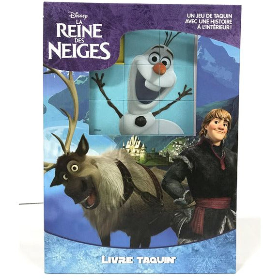 Livre taquin Disney avec Puzzle Coulissant La Reine des Neiges