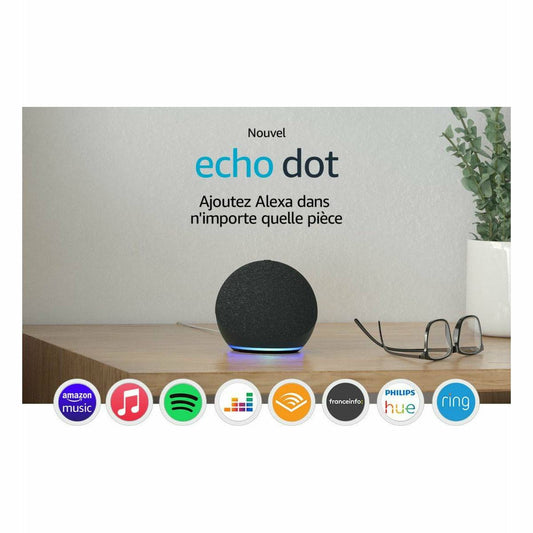 Amazon Echo Dot 4 Anthracite Assistant vocal connecté