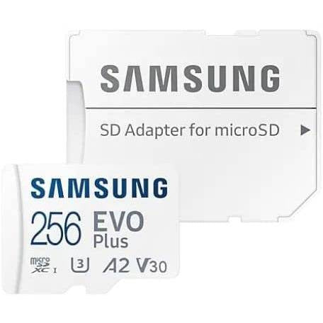 Carte micro SDXC 256 GB Samsung EVO Plus + Adaptateur