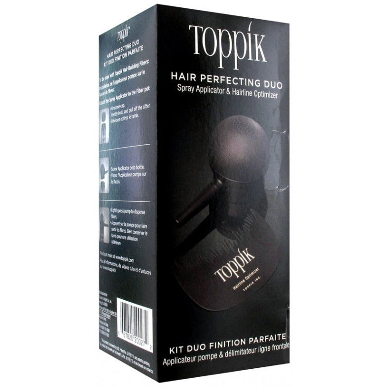 Toppik Kit Pulvérisateur de Poudre Densifiante Duo finition Parfaite