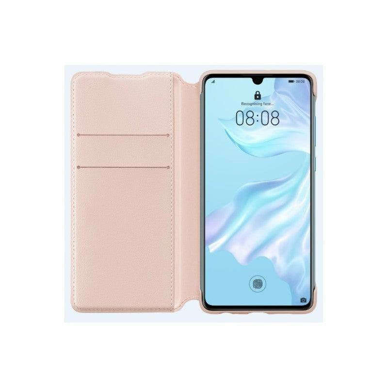 Etui HUAWEI P30 View Wallet rose