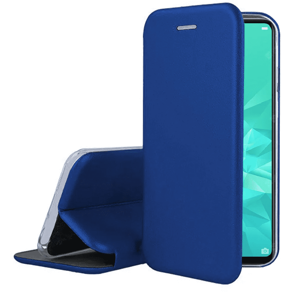 Etui IBROZ Oppo A3 Cuir bleu