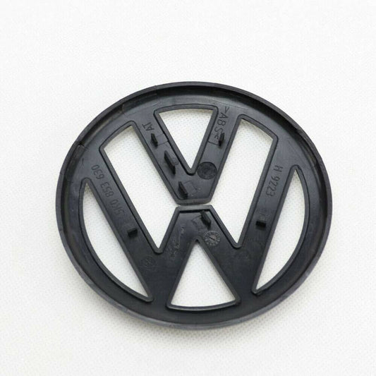Logo Noir Brillant Emblème Calandre Coffre Avant Arrière Pour VW GOLF 6 Vi MK6