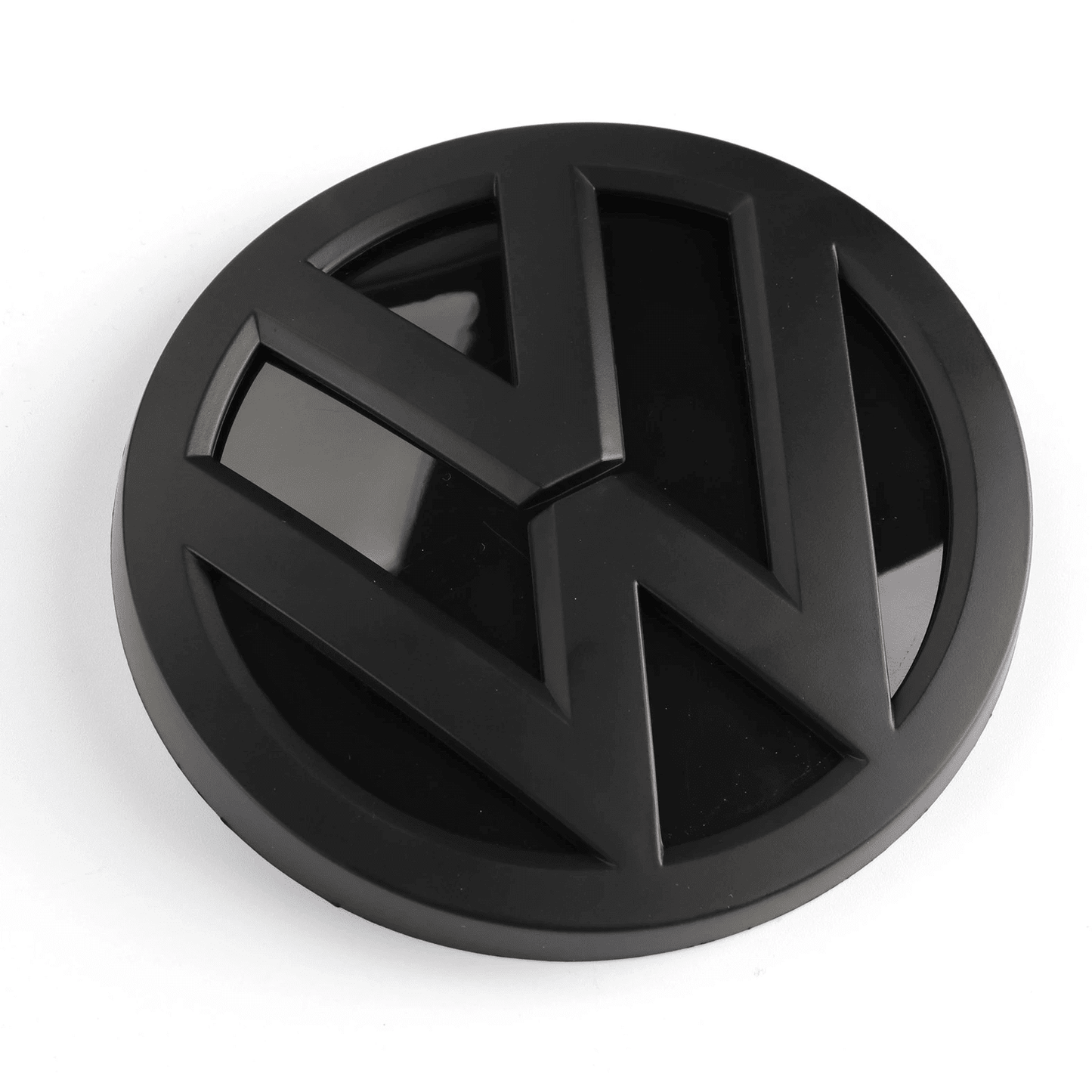 Logo Noir Brillant emblème calandre coffre avant arrière Vw Pour Golf VII 7 mk7 135mm 110mm