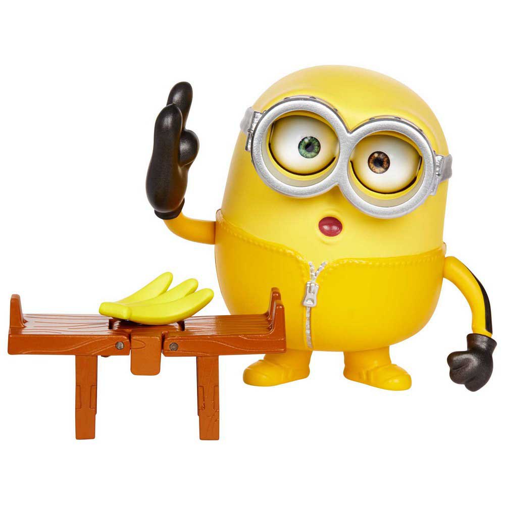 Les Minions 2 : Figurine Deluxe Bob Et Lasso 9 Cm