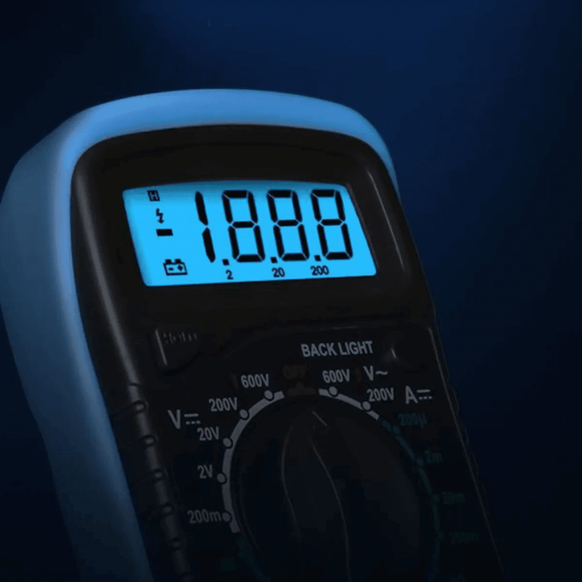 Ohmmètre Multimètre Numérique Voltmètre Ampèremètre Tester XL830L