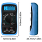 Multimètre numérique Portable XL830L LCD rétro-éclairé, ampèremètre, voltmètre, testeur de tension Ohmetre 600V AC / DC