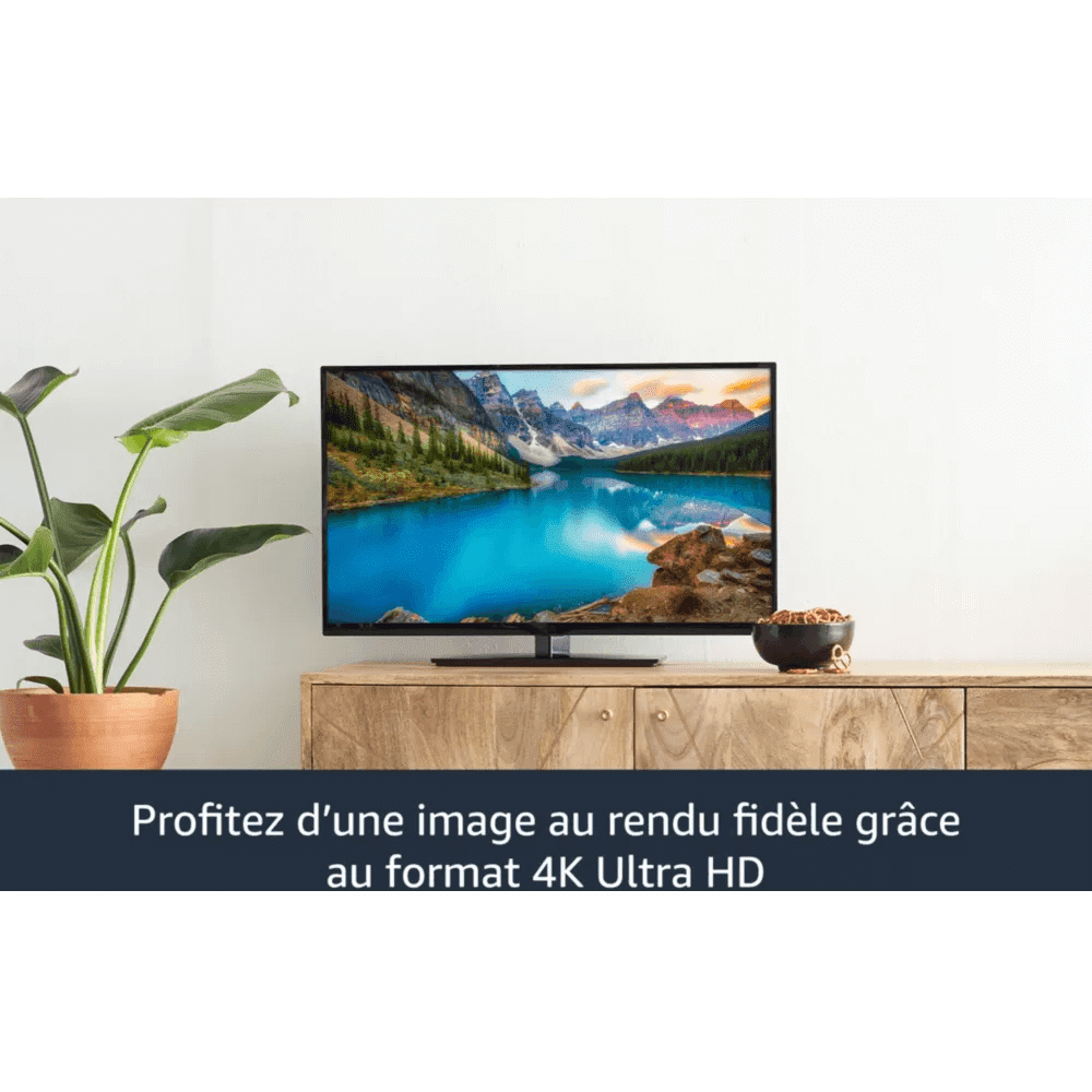 Passerelle multimédia Amazon Fire TV Stick 4K télécommande Alexa