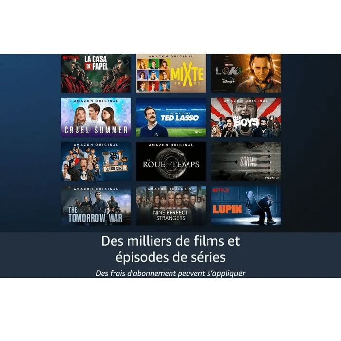 Passerelle multimédia Amazon Fire TV Stick 4K télécommande Alexa